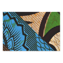 Afvalpapier met Afrikaanse printcoating