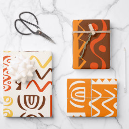 Afvalpapier met Afrikaanse printcoating Inpakpapier Vel