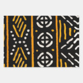 Afvalpapier met Afrikaanse printcoating Inpakpapier Vel (Voorkant 3)