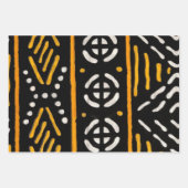 Afvalpapier met Afrikaanse printcoating Inpakpapier Vel (Voorkant 2)