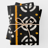 Afvalpapier met Afrikaanse printcoating Inpakpapier Vel (In situ)