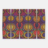 Afvalpapier voor Afrikaanse afdrukken Inpakpapier Vel (Voorkant)