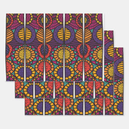 Afvalpapier voor Afrikaanse afdrukken Inpakpapier Vel