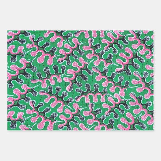 Afvalpapier voor Afrikaanse afdrukken Inpakpapier Vel (Voorkant 3)