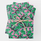 Afvalpapier voor Afrikaanse afdrukken Inpakpapier Vel (In situ)