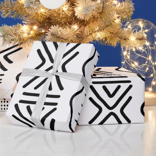 Afvalpapier voor Afrikaanse modderkleding Cadeaupapier (Feestdagen)