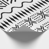 Afvalpapier voor Afrikaanse modderkleding Cadeaupapier (Hoek)