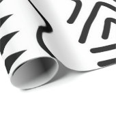 Afvalpapier voor Afrikaanse modderkleding Cadeaupapier (Rol Hoek)