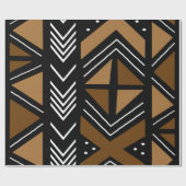 Afvalpapier voor Afrikaanse modderkleding Cadeaupapier (Vlak)