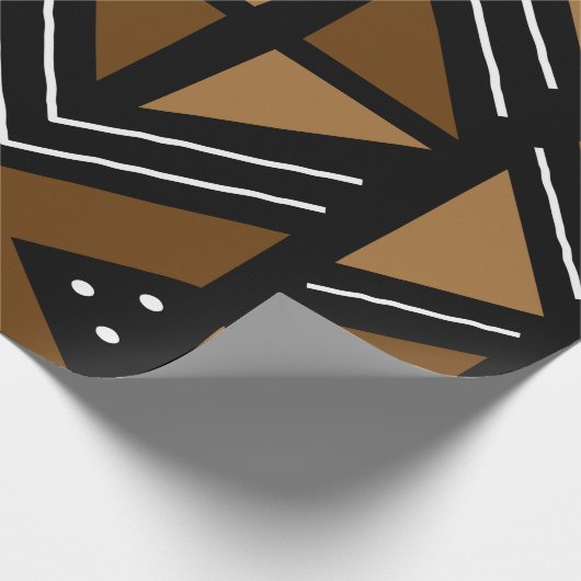 Afvalpapier voor Afrikaanse modderkleding Cadeaupapier (Hoek)