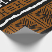 Afvalpapier voor Afrikaanse modderkleding Cadeaupapier (Hoek)