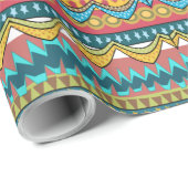 Afvalpapier voor Afrikaanse patrooncadeautjes Cadeaupapier (Rol Hoek)