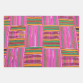 Afvalpapier voor Afrikaanse patrooncadeautjes Inpakpapier Vel (Voorkant)