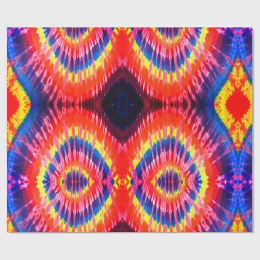 AFVALpapier voor PSYCHEDELIC Cadeaupapier (Vlak)