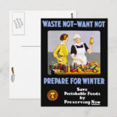 Afvalstoffen Briefkaart (Voorkant / Achterkant)