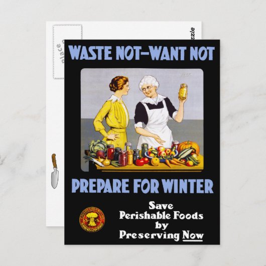 Afvalstoffen Briefkaart (Voorkant / Achterkant)