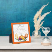 Afvalstoffen in overvloed herfsten pompoenen en ta fotoplaat (Insitu)