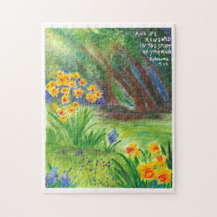Afvalstoffen met Christelijke puzzel met scripts
