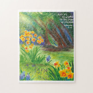 Afvalstoffen met Christelijke puzzel met scripts