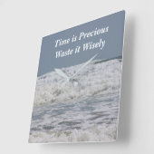 Afvaltijd Wisely Clock Vierkante Klok (Hoek)