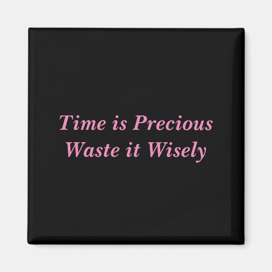 Afvaltijd Wisely Magnet (Voorkant)