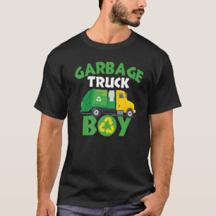 Afvalverwerking afval vuilnisbak afval afval afval t-shirt