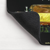 AFVALVERWIJDERING VUILNISWAGEN Grappige Art Mousep Muismat (Hoek)