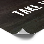 Afvalvet opslaan voor explosieven poster (Hoek)