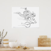 Afvlakken Poster (Keuken)