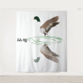 Afvoer uit de buis wandkleed (Voorkant)