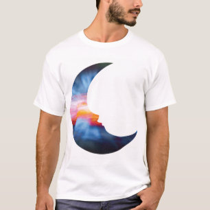 Afvoer van zwarte gaten - kleurrijk artistiek conc t-shirt