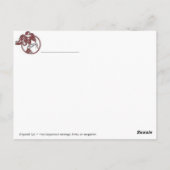 afvoerkaart (a) briefkaart (Achterkant)