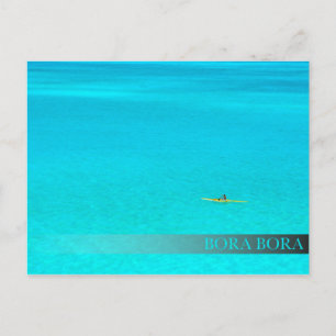 Afvoerkanaal in briefkaart van de Bora Bora-bar