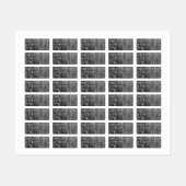 afvoermuren labels (Vel)