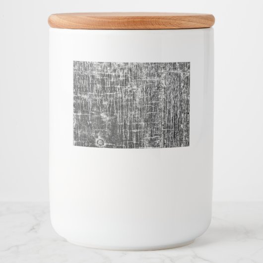 afvoermuren voedselcontainer etiket (Voorkant)