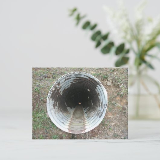 Afvoerpijp Briefkaart (Staand voorkant)