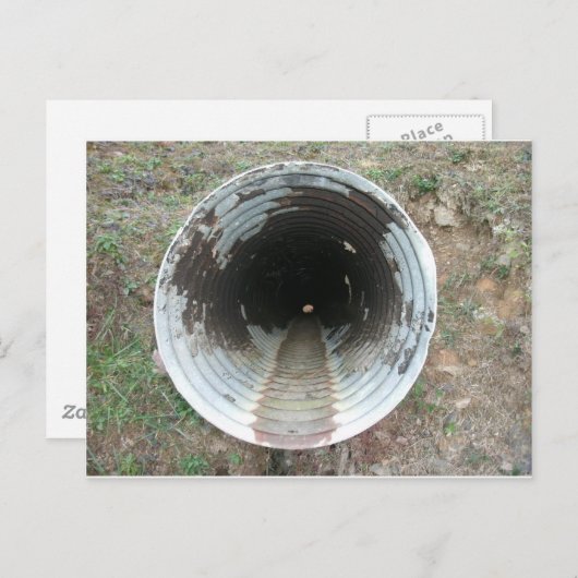 Afvoerpijp Briefkaart (Voorkant / Achterkant)