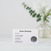 Afvoerreiniging Visitekaartje (Staand voorkant)
