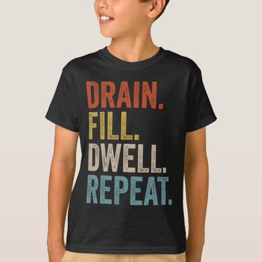 Afvoervulling Herhaalde peritoneale dialyse nier T-shirt (Voorkant)