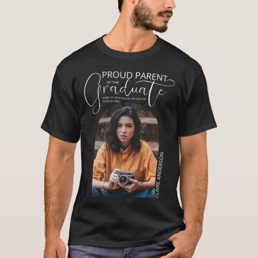Afw.grad Foto Afstuderen T-shirt (Voorkant)