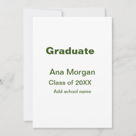 Afwachtende toevoegen naam school naam klas van 20 kaart