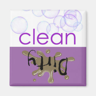 Afwasmachine - Is het schoon of vies? Magneet