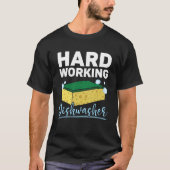 Afwassen Job Beroep Restaurant Medewerker DIS T-shirt (Voorkant)