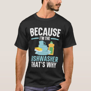 Afwassen Job Beroep Restaurant Medewerker DIS T-shirt