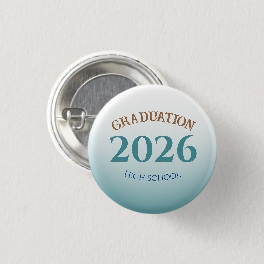 Afwending modern trendy gepersonaliseerd ronde button 3,2 cm (Voorkant /achterkant)