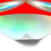 Afwerking) Gewoon de perfecte poster (glanzende af (Hoek)