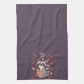 Afwerking najaar met aangepaste tekst theedoek (Verticaal)