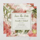 afwerking opslaan datum save the date (Voorkant / Achterkant)