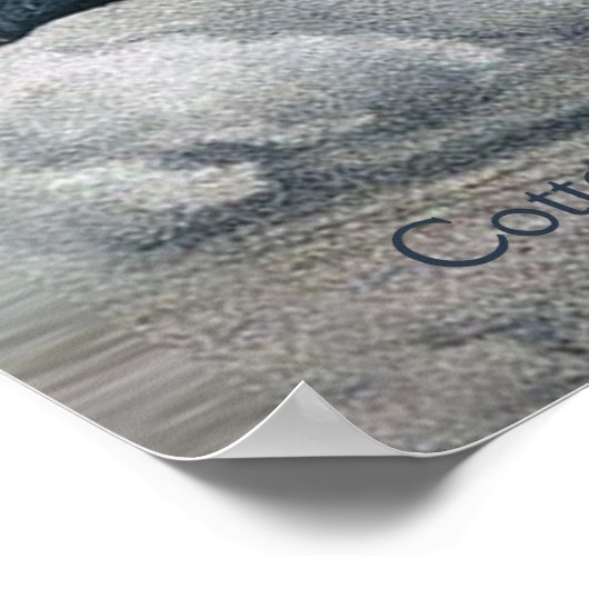 Afwerking Poster papier (steen) sluiten (Hoek)