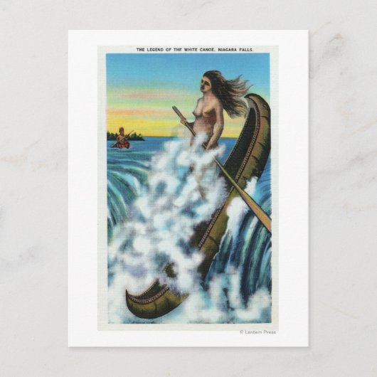 Afwerking van de Legenda van het witte kanaal Briefkaart (Voorkant)